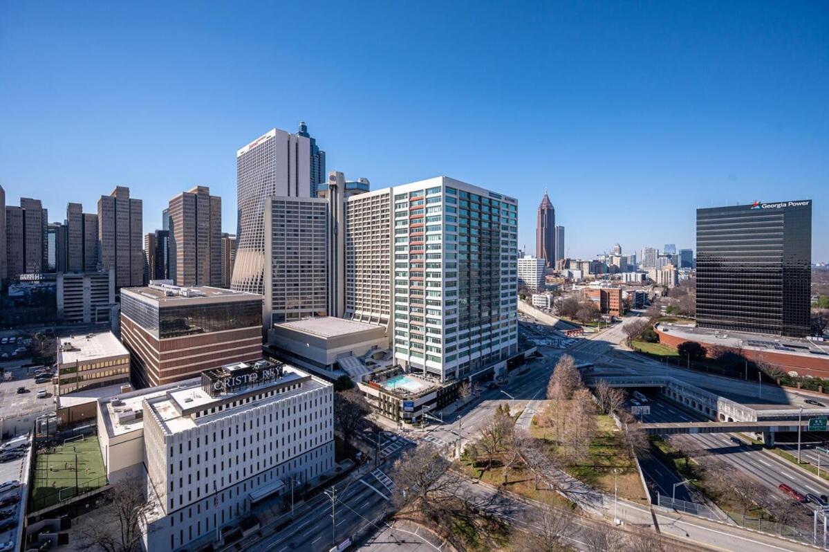 Heart Downtown! City View Onsite Parking! King Bed Lm807 Atlanta Bagian luar foto