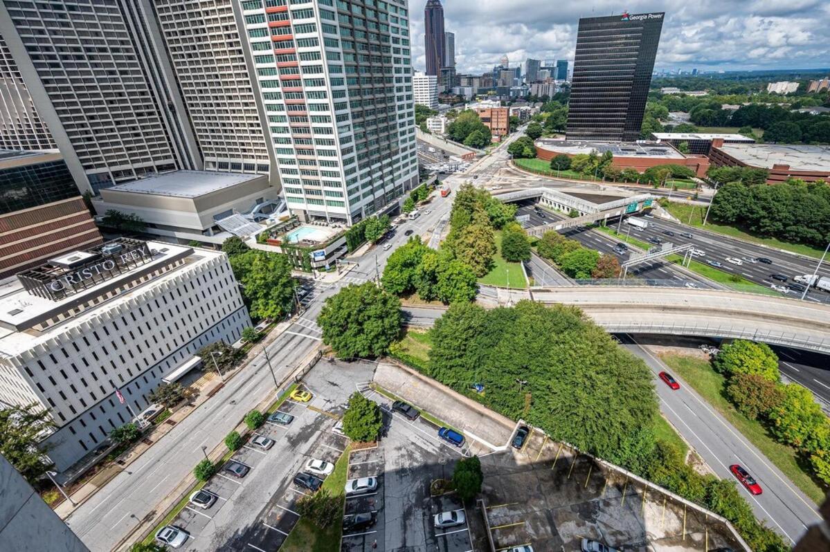 Heart Downtown! City View Onsite Parking! King Bed Lm807 Atlanta Bagian luar foto